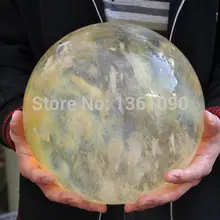 Xd j00339 кристалл Вишня ЦИТРИН довольно шара(бесплатный деревянной подставке