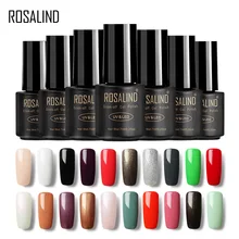 ROSALIND гель 1 чистый цвет 7 мл 01-30 Гель-лак для ногтей Дизайн ногтей Гель-лак для ногтей УФ+ светодиодный Macaron стойкий праймер гель-лаки