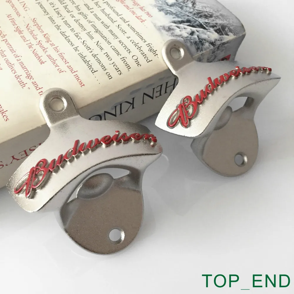 

Free Shipping,1pair,New Car Bumper / Wall Mount Bottle Opener,Crown Stationary Cast Iron Alloy,Kitchen,Club,Bar
