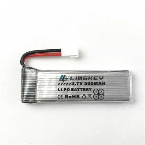 3,7 v 500mah аккумулятор для радиоуправляемой камеры Дрон для JJRC H37 Eachina E50 RC Quacopter запасные части Аксессуары 3,7 V li-po зарядное устройство - Цвет: Красный