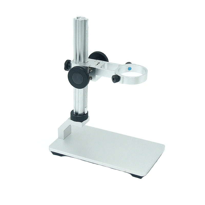 Universal USB Digital Microscope silver Metal Aluminium Stand Holder