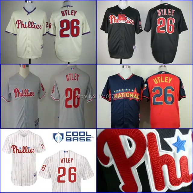 chase utley authentic jersey