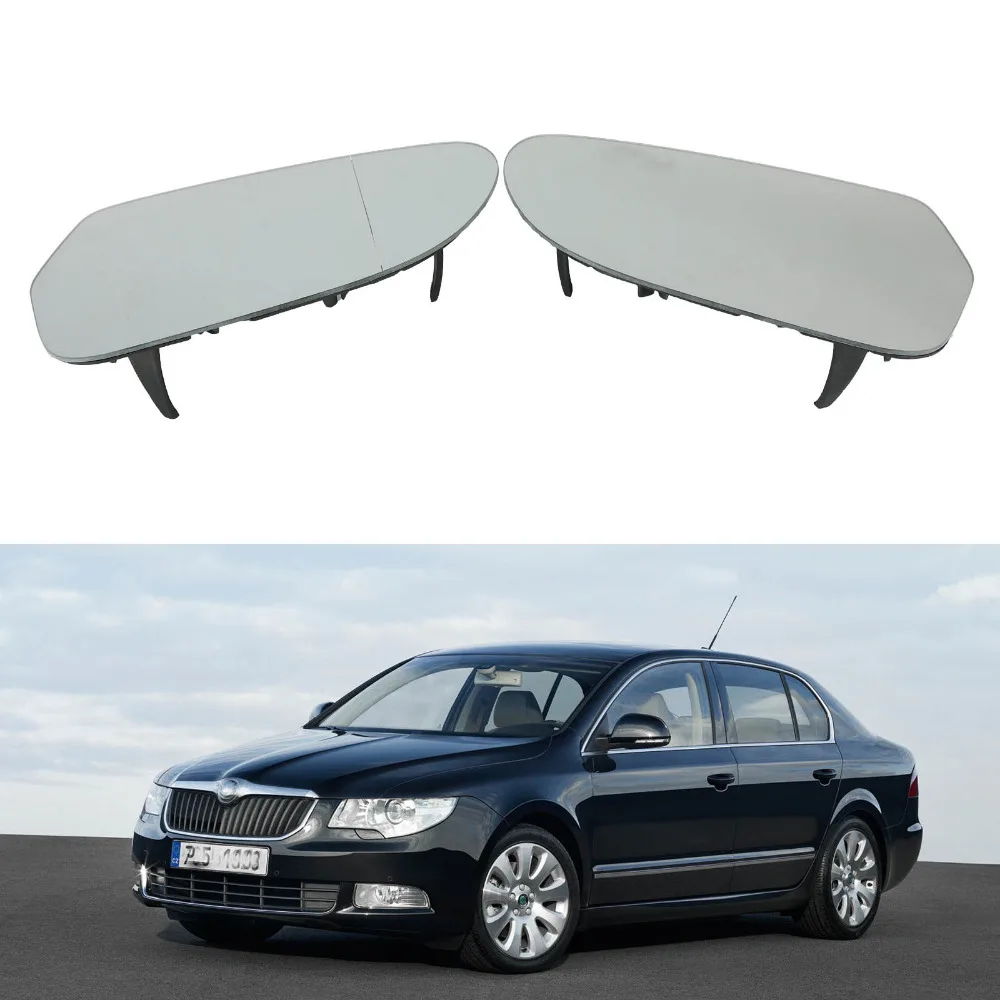Автомобильное зеркало стекло для Skoda Superb автомобильный Стайлинг 2008 2009 2010 2011 2012 2013
