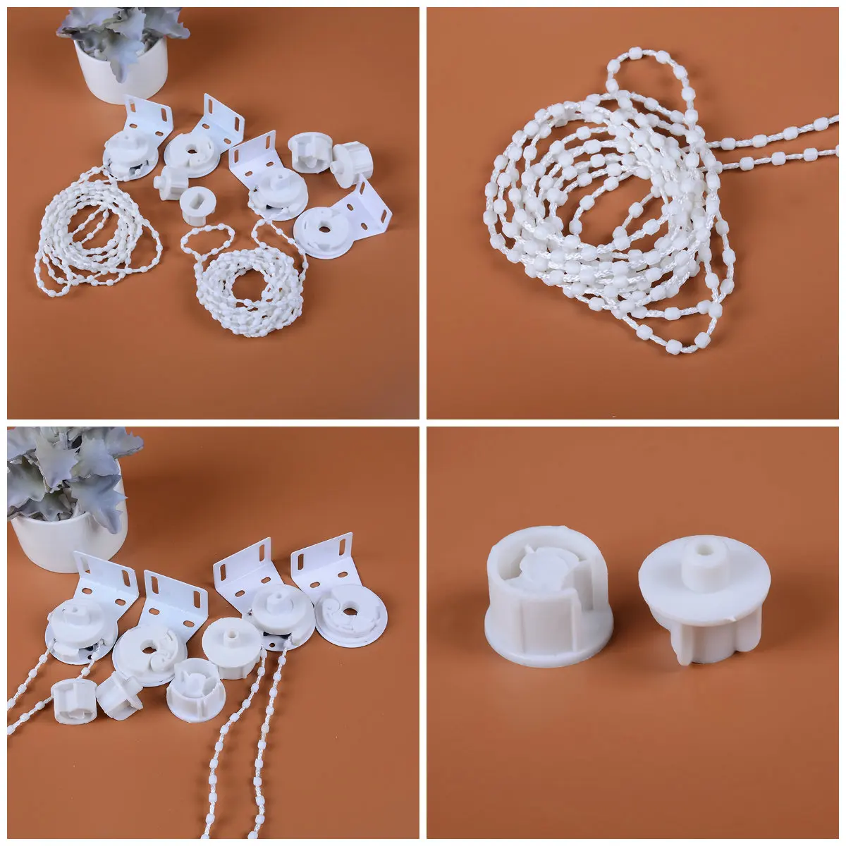 

Window Treatments Hardware Roller Blind Shade 28mm/38mm Kit Cluth Control Ends Home Decor Bracket Chain Bead Curtain Accessories