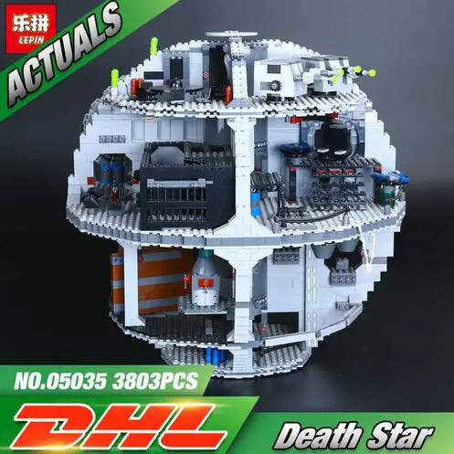 

New Free Shipping LEPIN 05035 Death Star 3804pcs Building Block Bricks Educational Toys Kits Compatible with 10188