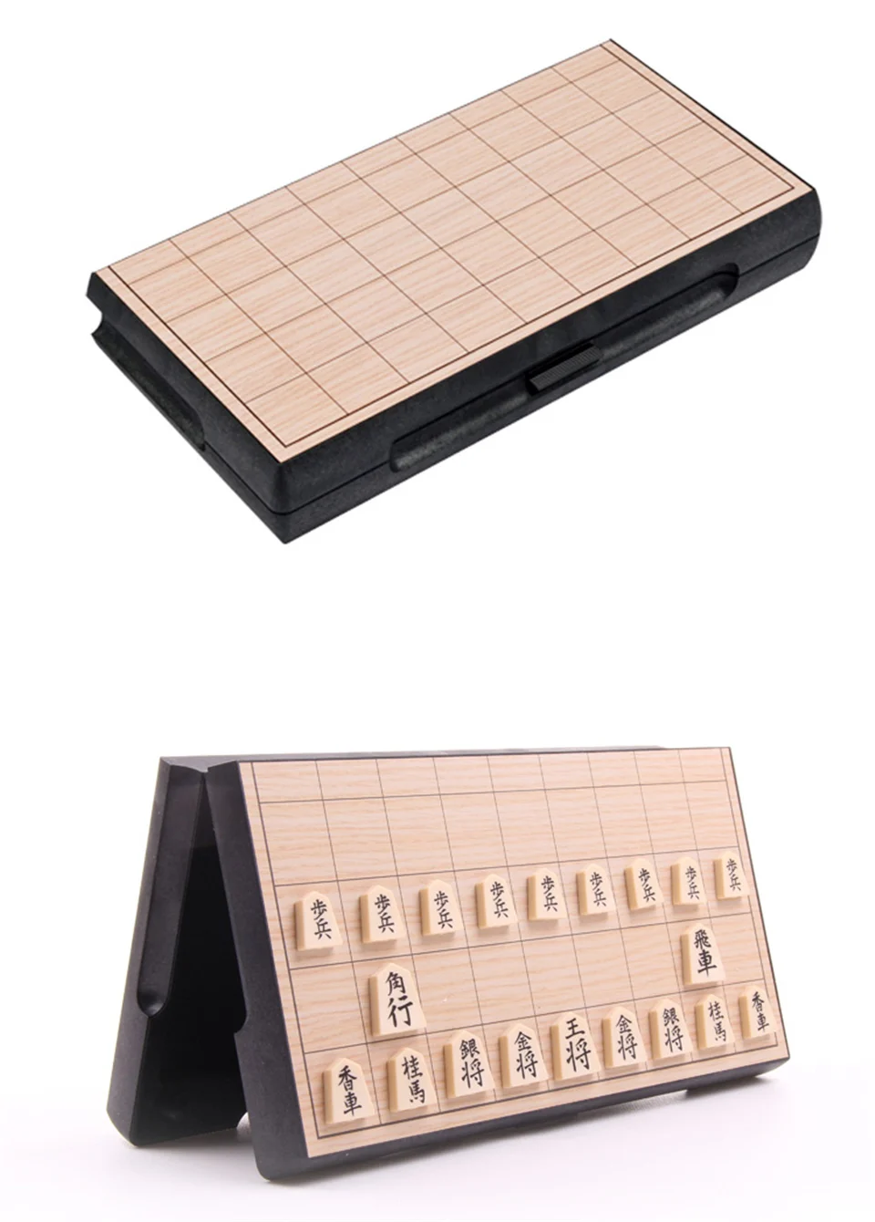 BSTFAMLY Japan Shogi 25*25*2 см Магнитная Складная Международная шахматная игра, складная японская шахматная игра Sho-gi, детский подарок J01