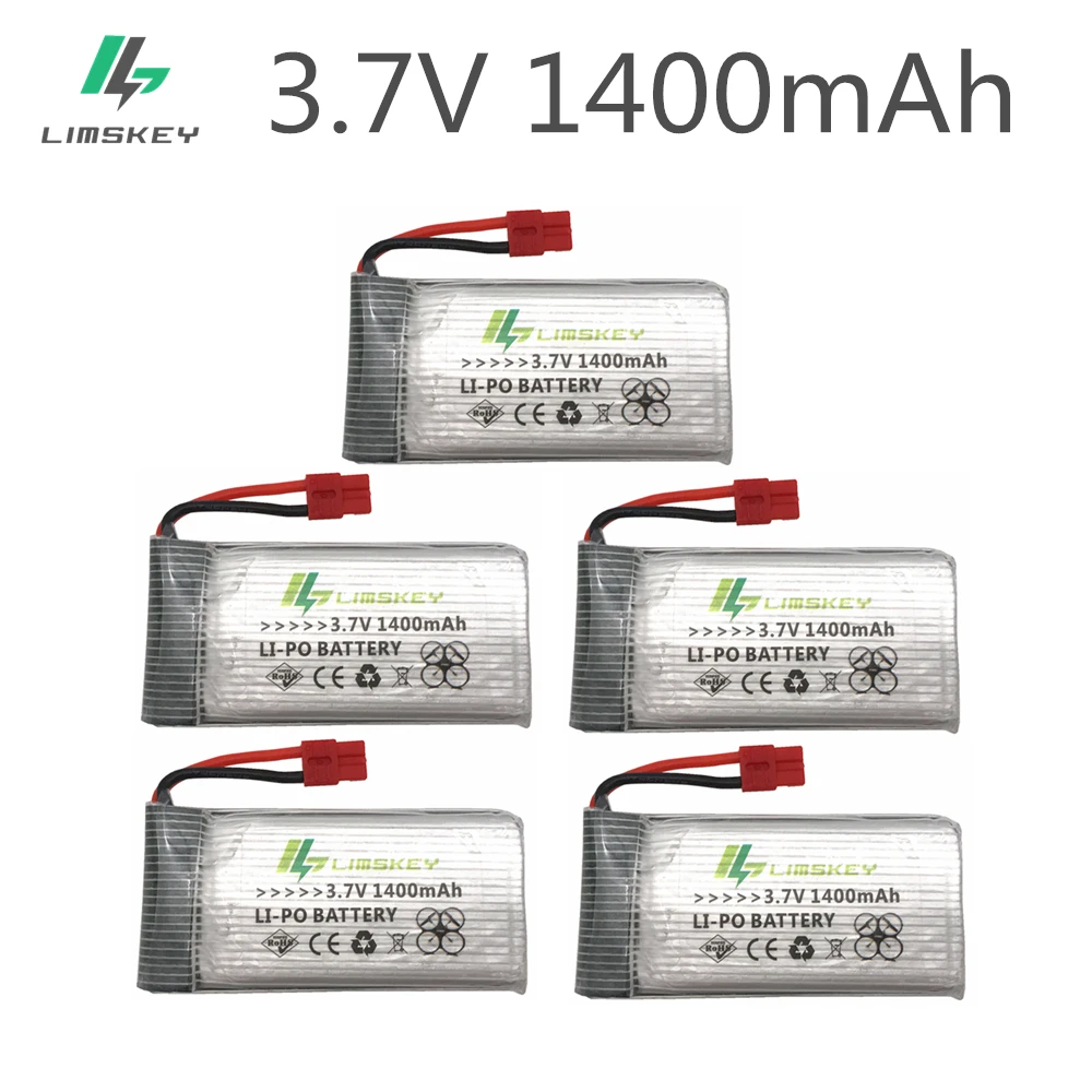 Литий полимерный аккумулятор для SYMA X5HC X5HW X5UC X5UW Аккумулятор беспилотника 3 7 V 1400 mAh