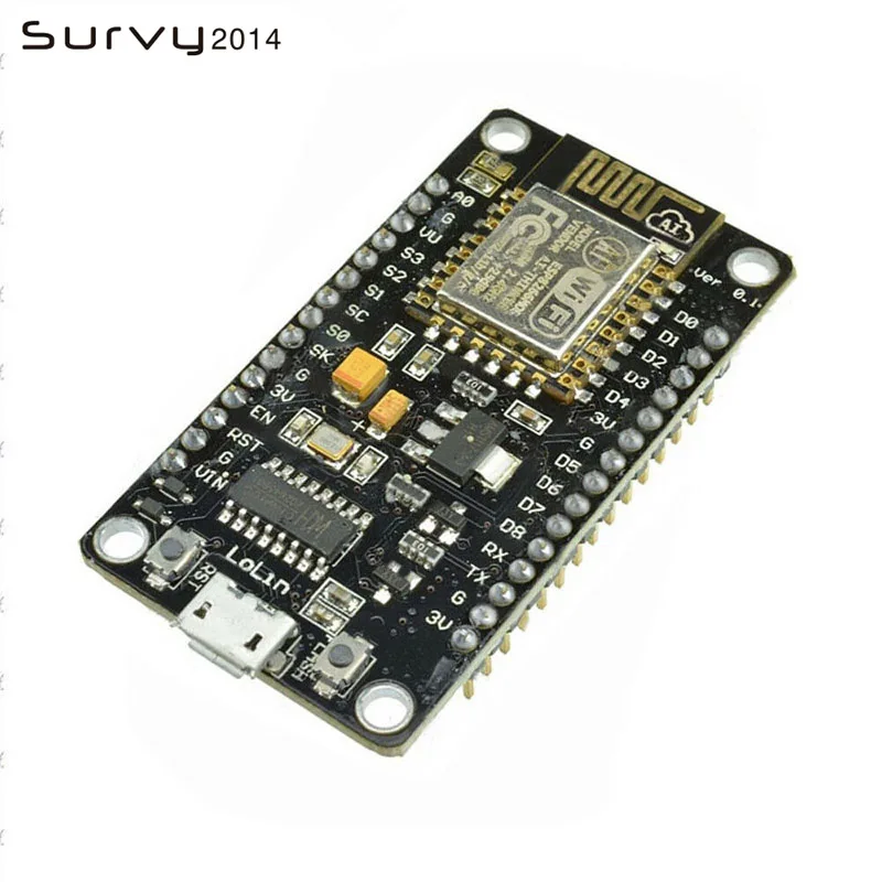 

NodeMcu Node MCU Base ESP8266 Testing DIY Breadboard Basics Tester suitable for NodeMcu V3