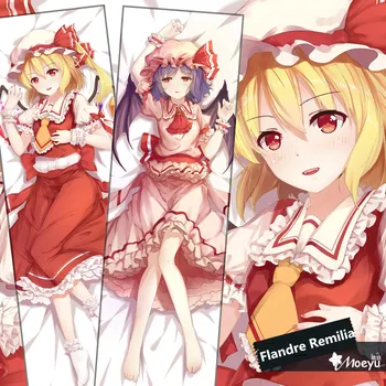 

Anime Touhou Project Flandre Remilia Sexy Hugging Body Pillow Case Cover Adult Otaku Long Pillowcase 35*55/160*50cm
