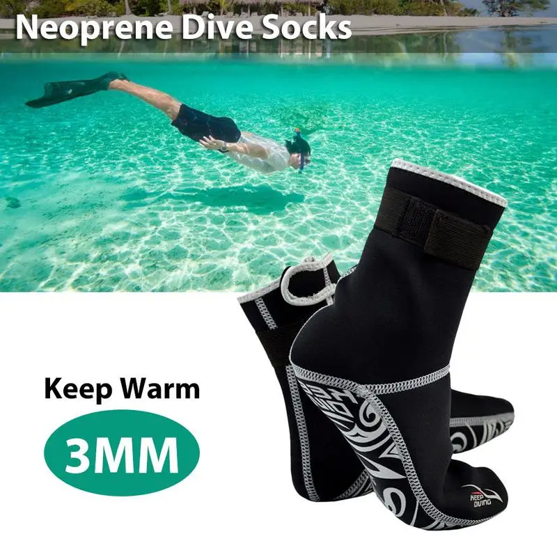 Details about   3mm Neoprene Scuba Swim Surfing Diving Socks Water Sport Wet Suit Boot Dive Gear 