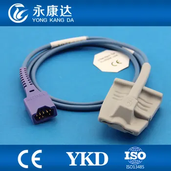 

1m length Dolphin(OSI) adult soft tip spo2 sensor ,8pin for medical use