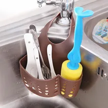 Кухня подвесной сливной мешок портативный пластиковая корзина ванная комната хранения инструмент дом раковина держатель полезный гаджет