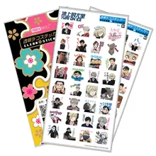 Best Price YURI on ICE Sticker Anime Stickers Waterproof Plastic Transparent Decal Toy Stiker For Phone Laptop Book