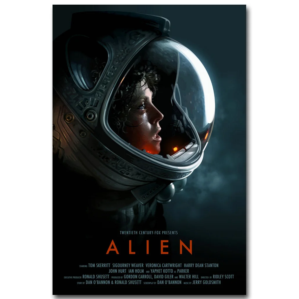 Movie Art Silk Canvas Poster 12x18 24x36 inch Colorful Alien Covenant 2017