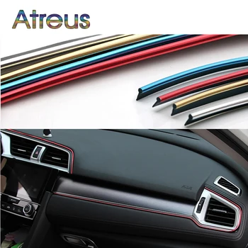 

5M Interior Sticker Decoration Strip Car Styling For Ford Focus 2 Chevrolet Cruze Aveo Captiva Lacetti TRAX Sail Accessories