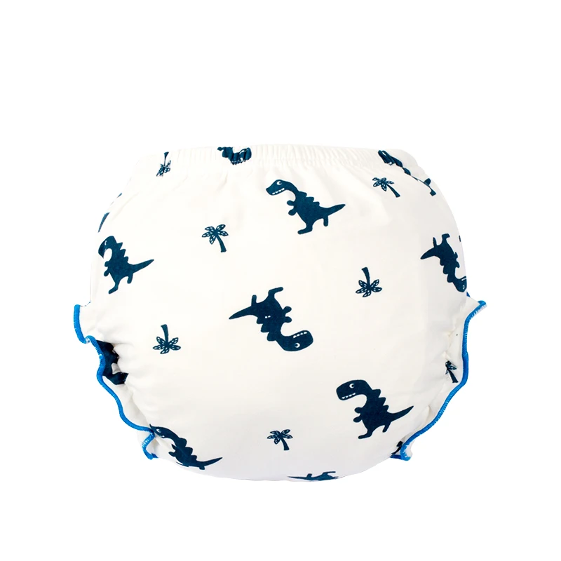 Dinasour print potty training panty PP pants Urin-layer breathable leak-proof