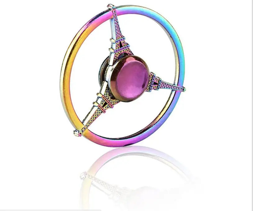 

metal rainbow dollars usd colorful Fidget Spinner EDC Hand Spinners Autism ADHD Kids Christmas Gifts Metal Finger Toys Spinners