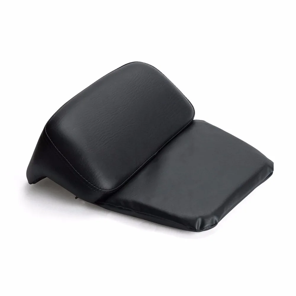 Advan Black Backrest pad fits Harley Davidson Touring Chopped Razor tour pak Pack 1997 2013