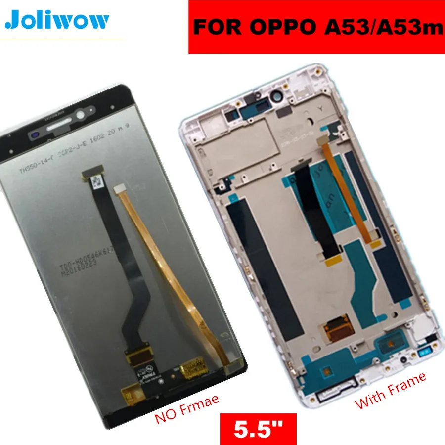 

6.23" FOR OPPO A53 A53M LCD Display+Touch Screen With frmae Digitizer Assembly Replacement Screen