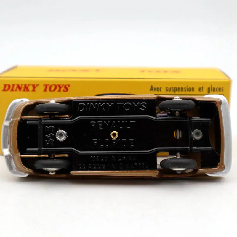 DeAgostini 1/43 Dinky toys 543 Floride Renault avec подвеска et glaces литые под давлением модели
