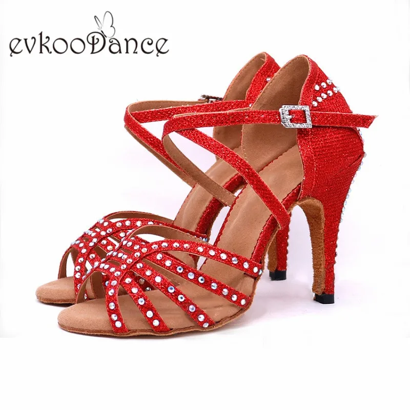 Zapatos De Baile/леопардовая/красная/черная/синяя обувь на каблуке 8,5 см, удобная танцевальная обувь для женщин, NL220