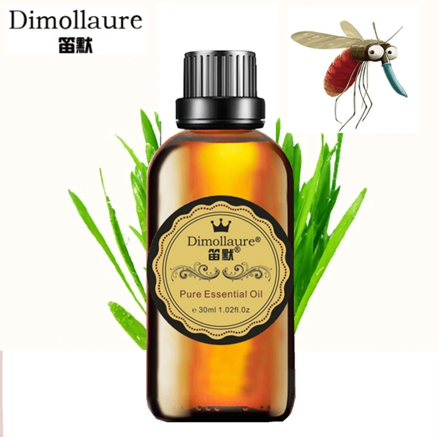 Dimollaure Expel комаров Цитронелла эфирное масло 30 мл помощь сну чистый воздух Deworming ароматерапия растение эфирное масло
