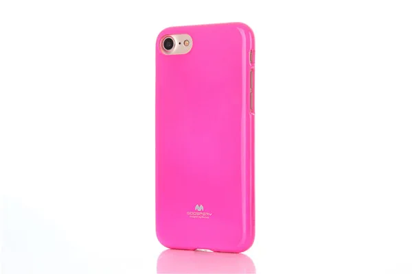 Hot Pink Меркурий Goospery флуоресцентный желеобразный ТПУ мягкий чехол для iPhone 11 Pro Max 6 6S 7 8 Plus Xs Ma XR желеобразный TPU - Цвет: Hot Pink