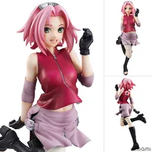 19 cm Cute Anime NarutoGals Sakura Action Figure Toy Manga Naruto Shippuden Figurine Collection Brinquedos Figurals Gifts WX268