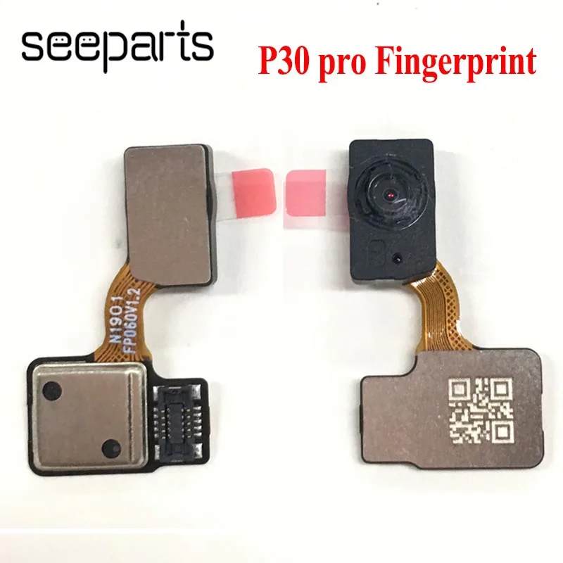 Huawei p30 Pro Home Button P30 Fingerprint Touch ID Sensor Flex Cable Ribbon Replacement Parts Huawei 1