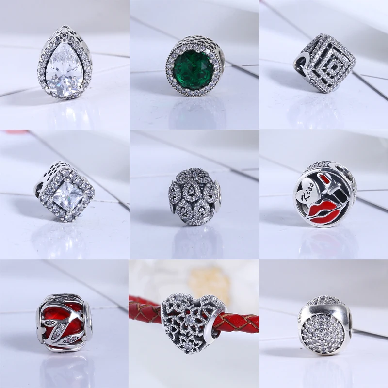 

2017 Fall Collection 100% High Quality Fit Pandora Bracelet Charms Silver 925 Beads for Original Sterling Jewelry Making Gift