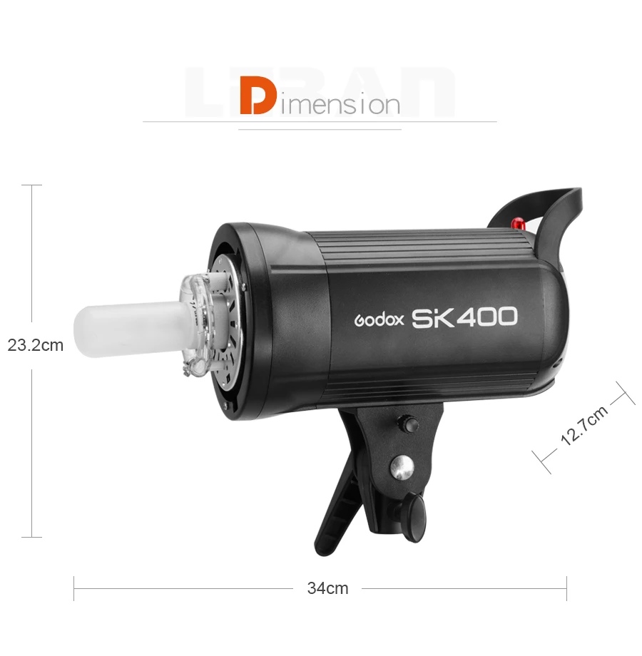 Godox 400 Вт монолайт стробоскоп Sk400 Фотостудия вспышка с ламповой головкой