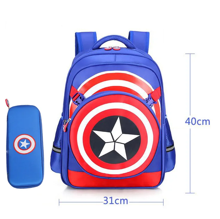 Новое поступление детская школьная сумка рюкзак для мальчика модная школьная сумка рюкзак школы водонепроницаемый мешок малыша в качестве подарка для ваших детей - Цвет: Blue small