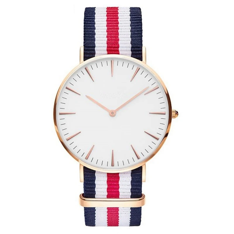 

Luxury Brand Ultrathin Women Watches Ladies Nylon Strap Quartz Watch Montre Femme Relojes Mujer Zegarek Damski Horloges Dames