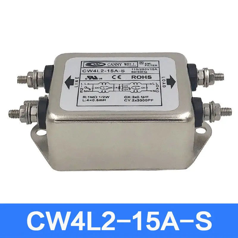 DIYERZONE CANNYWELL CW4L2 S двухступенчатый электрофильтр EMI (115 В/230 В) 6A/10A/15A/20A L10 24|Усилители