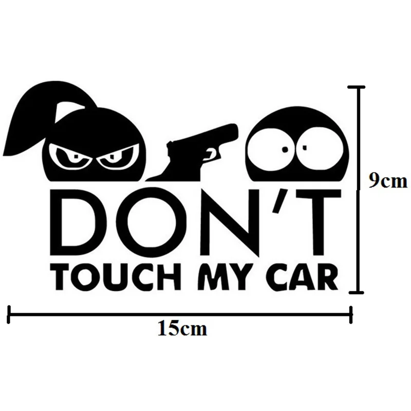 1pc SEEYULE don't touch my car Cute Funny Car Stickers Vinyl Decal Car Trunk Windowshield Body Decor Styling Sticker 1pc SEEYULE don't touch my car Cute Funny Car Stickers Vinyl Decal Car Trunk Windowshield Body Decor Styling Sticker