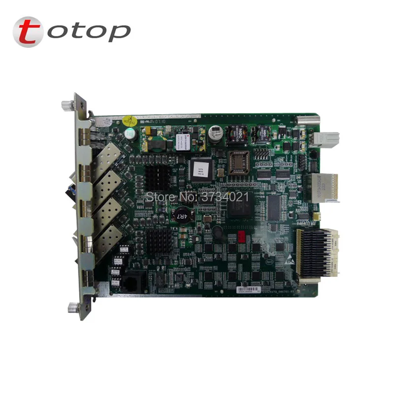 Zte XUTQ 10 г доска восходящего для C300 OLT euqipment с 2 шт. 10 г SFP модули