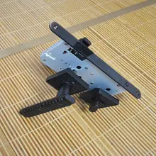 Импортная Современная Минималистичная черная Бронза Европейский стиль чистая медная дверь домашняя деревянная дверь спальни