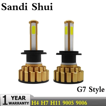 

H4 LED Bulb H7 H1 H3 H8 H9 H11 H13 9005 HB3 9006 880 881 H27 9004 9007 Auto Headlamp 8000LM Car Light LED Lamp For BMW G7 Style