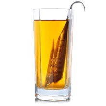 Чайная заварка из нержавеющей стали Полезная Экологичная труба дизайн чайный ситечко кружка необычный фильтр для пуэр травяной чай инструменты аксессуары