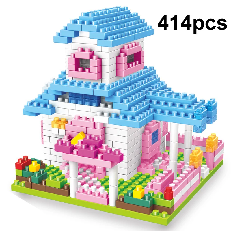 Blocos 425 pcs mini arquitetura nano Classification : Assemblage