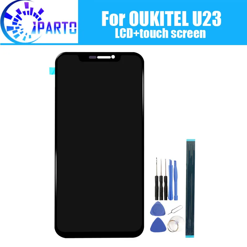 

6.18 inch OUKITEL U23 LCD Display+Touch Screen 100% Original Tested LCD Digitizer Glass Panel Replacement For U23