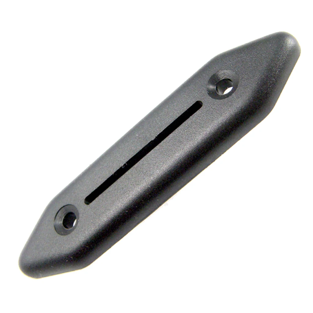 Black 5 Plastic Way Selector Electric Guitar Lever Switches Plates, Guitar Toggle Lever Switches Cover Washer Plate ACCS
