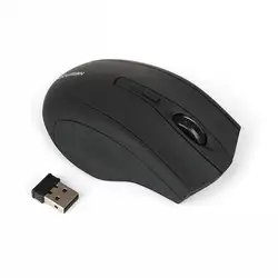 Мышь игровая черная 2,4 ГГц Беспроводная оптическая игровая мышь Мыши для компьютера ПК ноутбук новый * 90