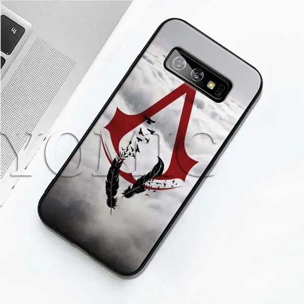 010 Черный силиконовый чехол для samsung Galaxy S10 S10e S8 S9 Plus S7 A40 A50 A70 Note 8 9 мягкий чехол - Цвет: 010