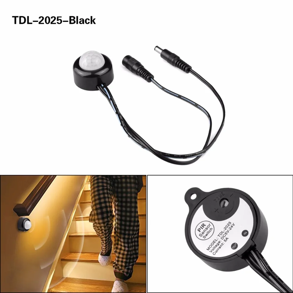 PIR Bewegungsmelder Modul - Automatischer Sensor Für LED Streifen, 3-24V DC