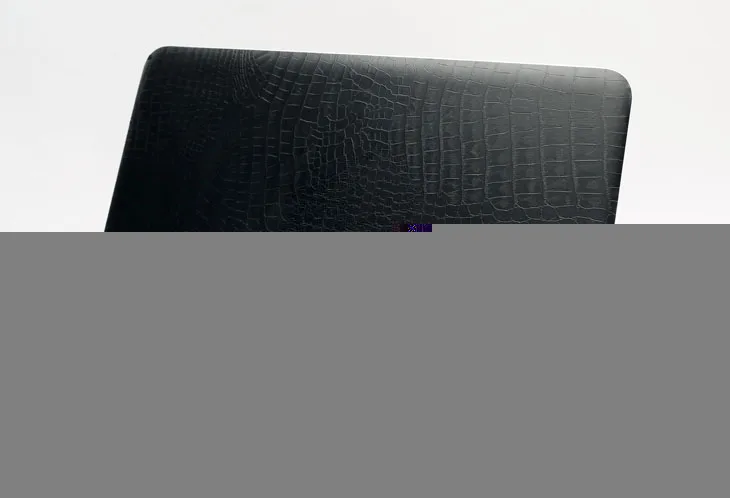 Ноутбук из углеродного волокна виниловые наклейки на кожу Наклейка Обложка протектор для lenovo Thinkpad X240 12,5 дюймов - Цвет: Black Crocodile
