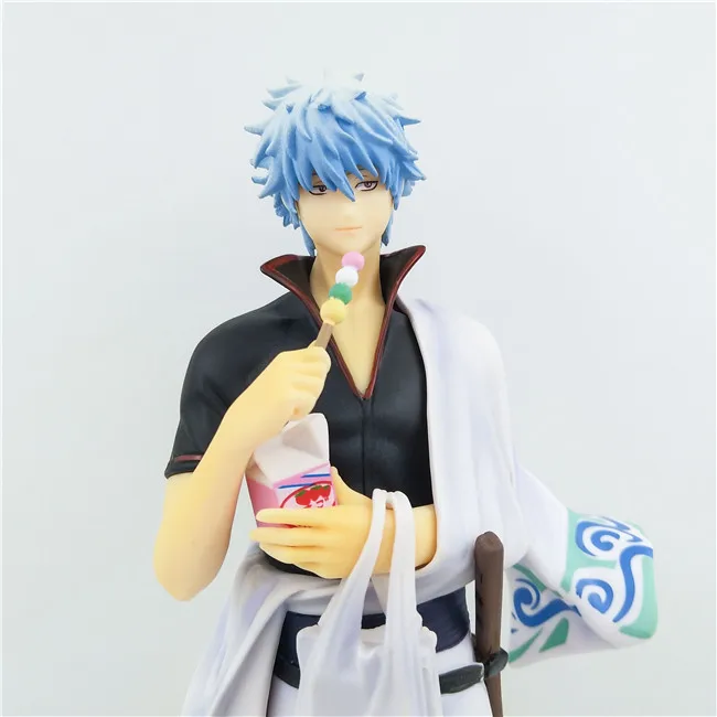Аниме Gin Tama гинтама Саката гинтоки аматоу Ver 23 см ПВХ фигурка T30|Игровые фигурки и