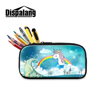 

Dispalang Makeup Case Unicorn Pencil Bag Cosmetic Bags Cartoon Pencil Case School Supplies Stationery Cute Pencil Box Pencilcase