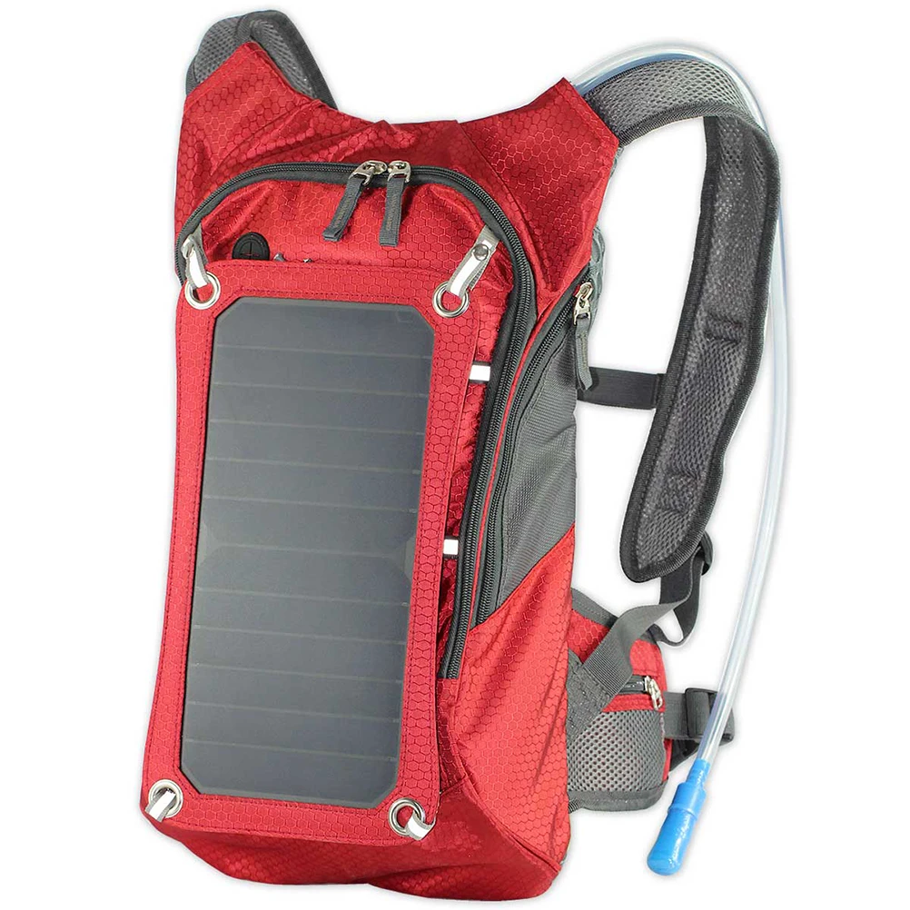 

Solar Backpack Creative Lightweight Practical USB Charging Backpack Solar Backpack Pack for Riding Outdoor Travel