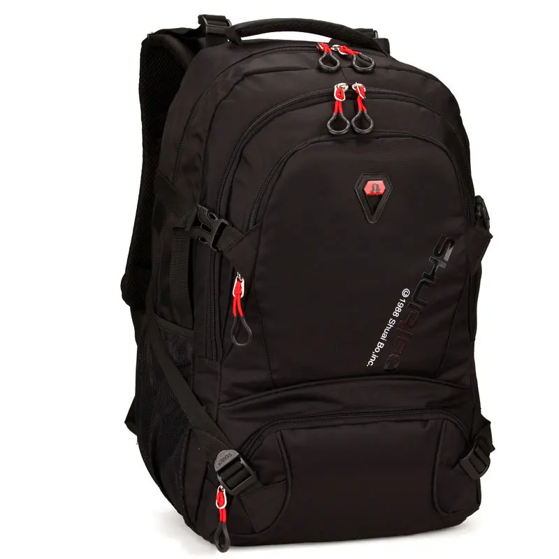 

High Quality 14.1 to 17 Inch Laptop Bag Travel Backpack Men Large Capacity Nylon Compact Men's Backpacks Unisex Women Bagpack
